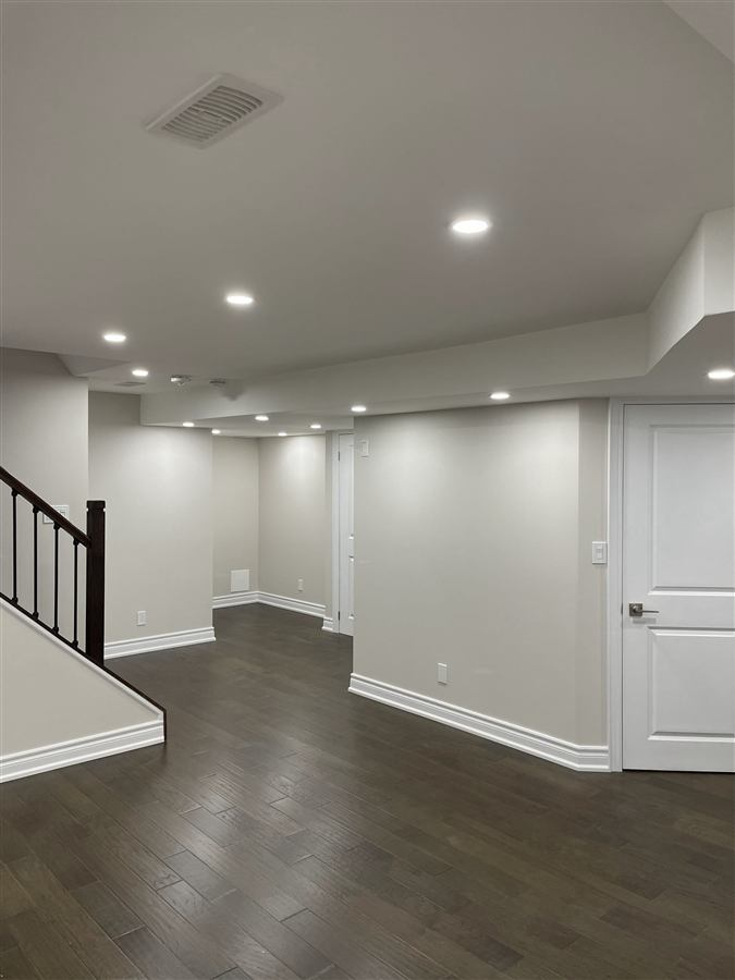 Basement Finishing Open Rec Room