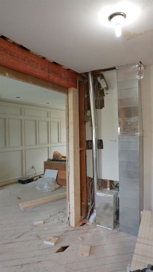 Bathroom Renovation Construction Phase