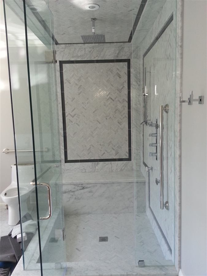 Bathroom Renovation Frameless Glass Shower