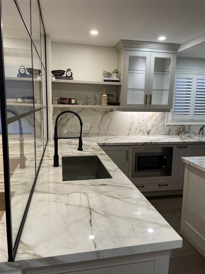 Commercial Renovation Kitchenette Countertop