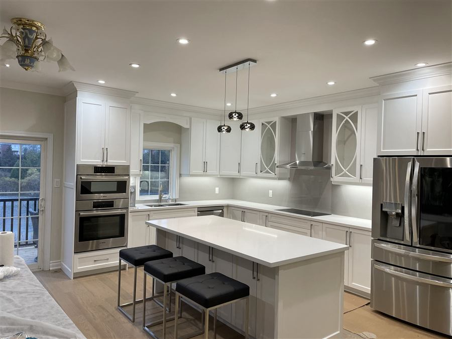 Kitchen Renovation Bright Island Kitchen