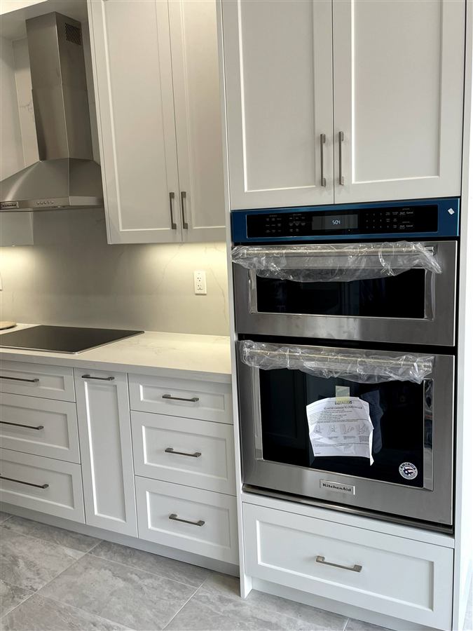 Kitchen Renovation Built In Oven Cabinetry