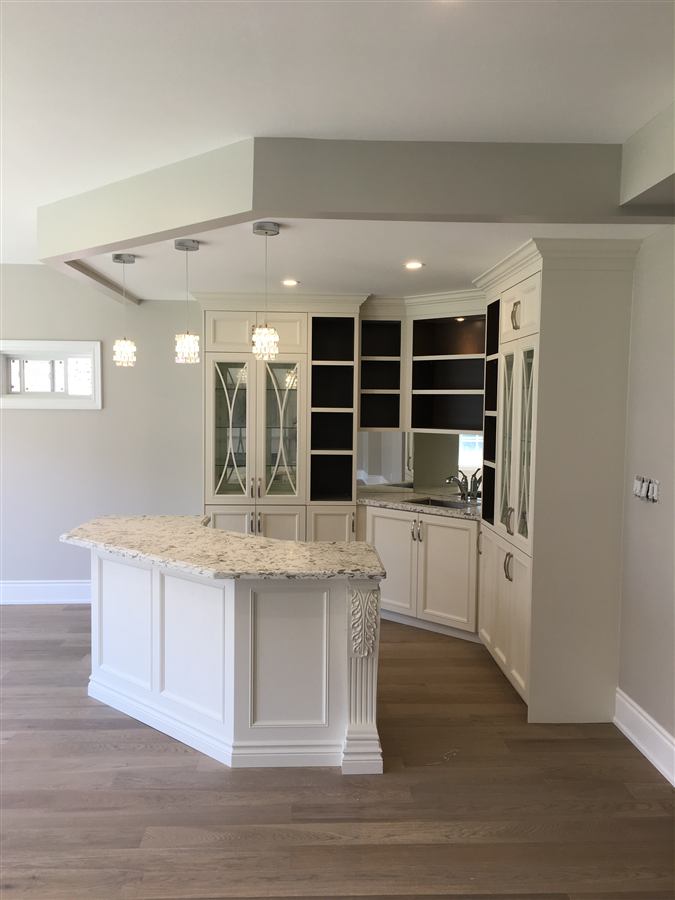 Kitchen Renovation Classic Peninsula Kitchen