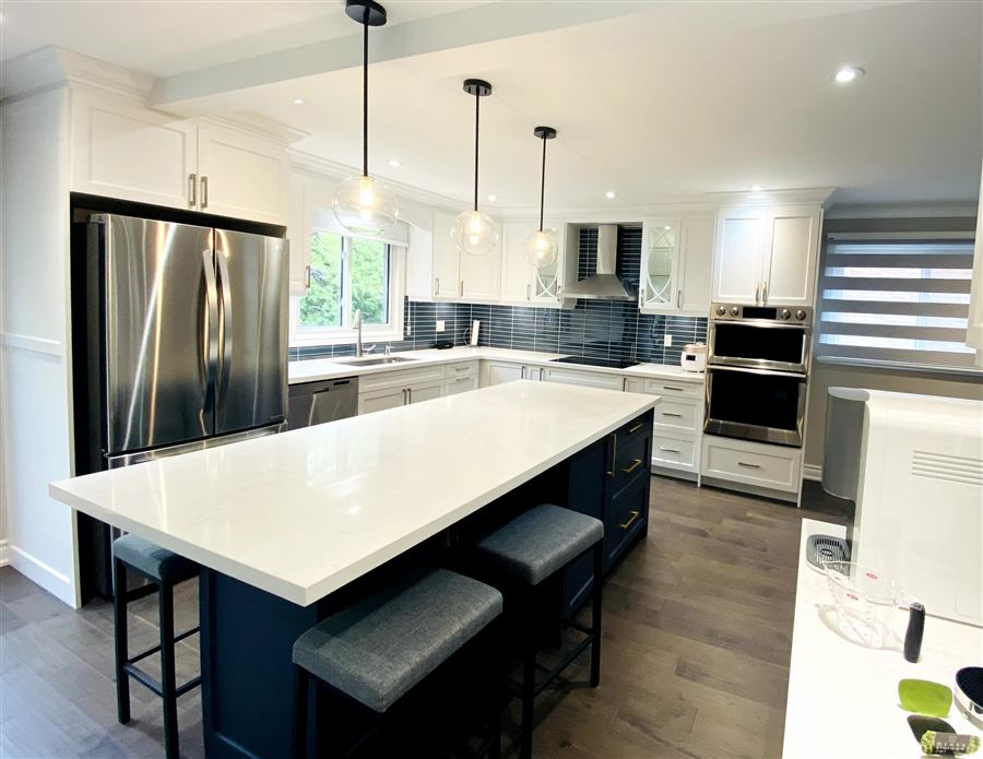 Kitchen Renovation Large Island Seating